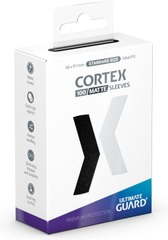 Cortex Sleeves Matte Standard Size (100) - Black
